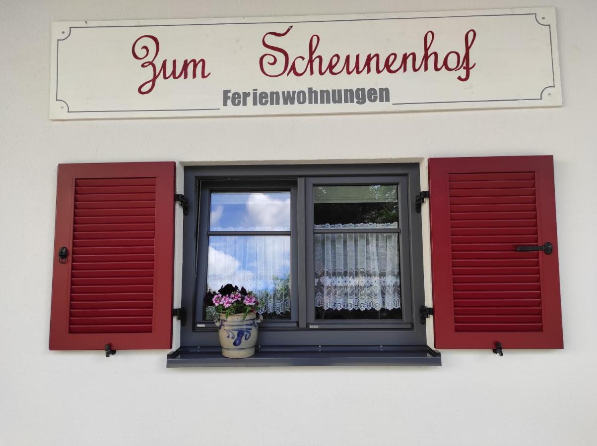 Zum Scheunenhof Ichenhausen Exterior foto